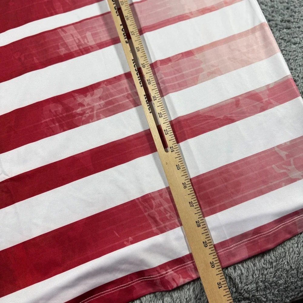 NWT Yatta Golf The‎ Patriot Polo Shirt Mens XL USA Flag Independence Performance